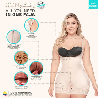 Half Body Shapewear Bodysuit & Daily Use Triconet Ref: SONRYSE TR96ZF