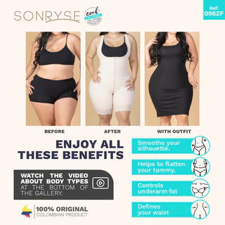 Half Body Shapewear Bodysuit & Daily Use Triconet Ref: SONRYSE TR96ZF