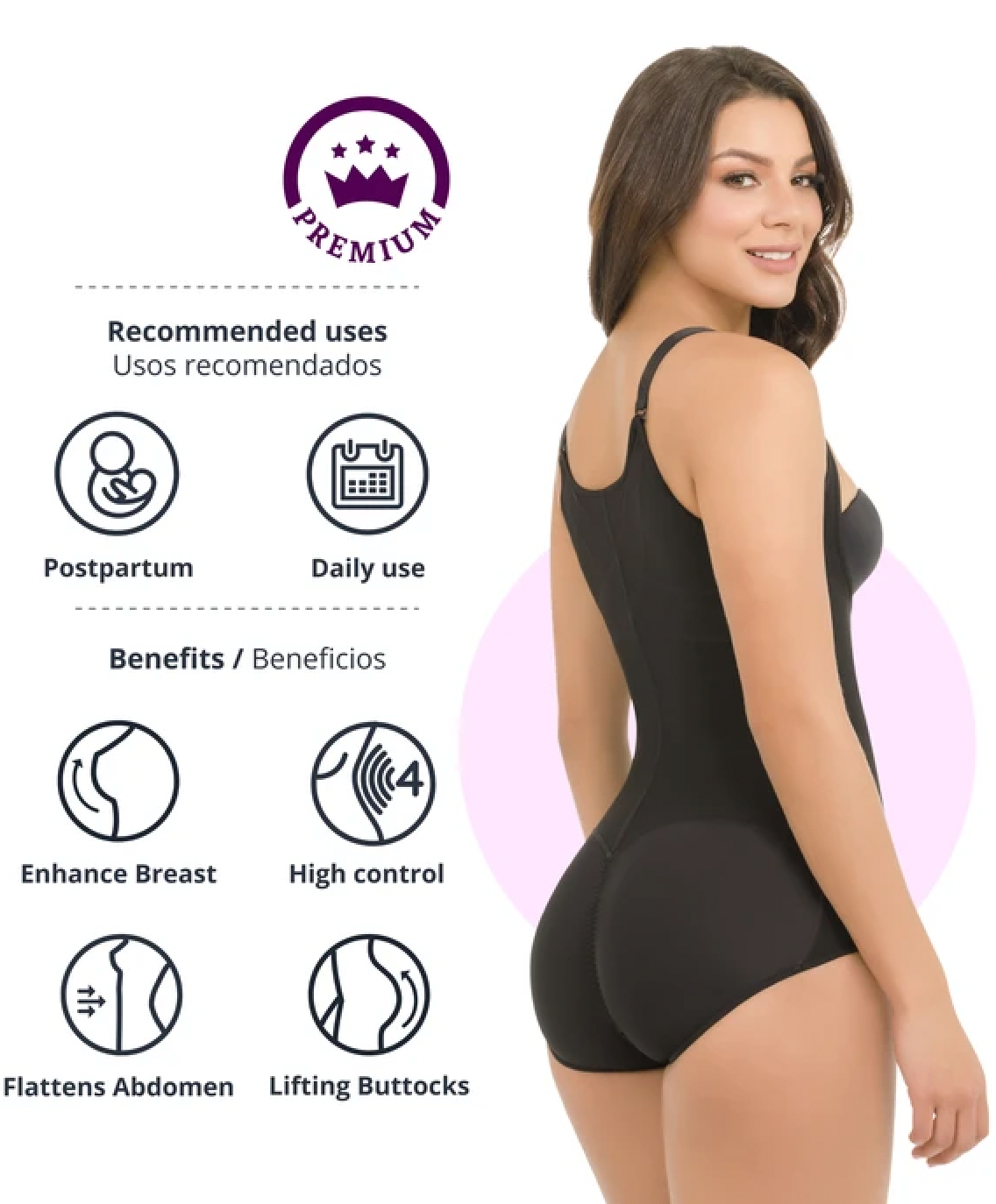 CYSM Full Body Panty Style: 2106-8 – Angels Boutique y Joyeria